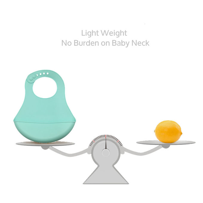Baberos recién nacidos del bebé de la prenda impermeable de la historieta del bebé lavables y fácil impermeable de limpiar