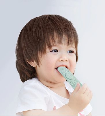 Dientes de silicona juguete de bebé dientes libres de BPA resistente al calor y al frío fácil de limpiar